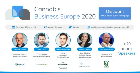 Exklusiv und Offline: die Cannabis Business Europe 2020
