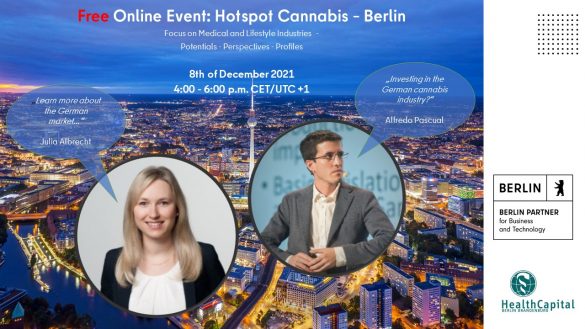 Online-Event von Berlin Partner: Hotspot Cannabis - Berlin
