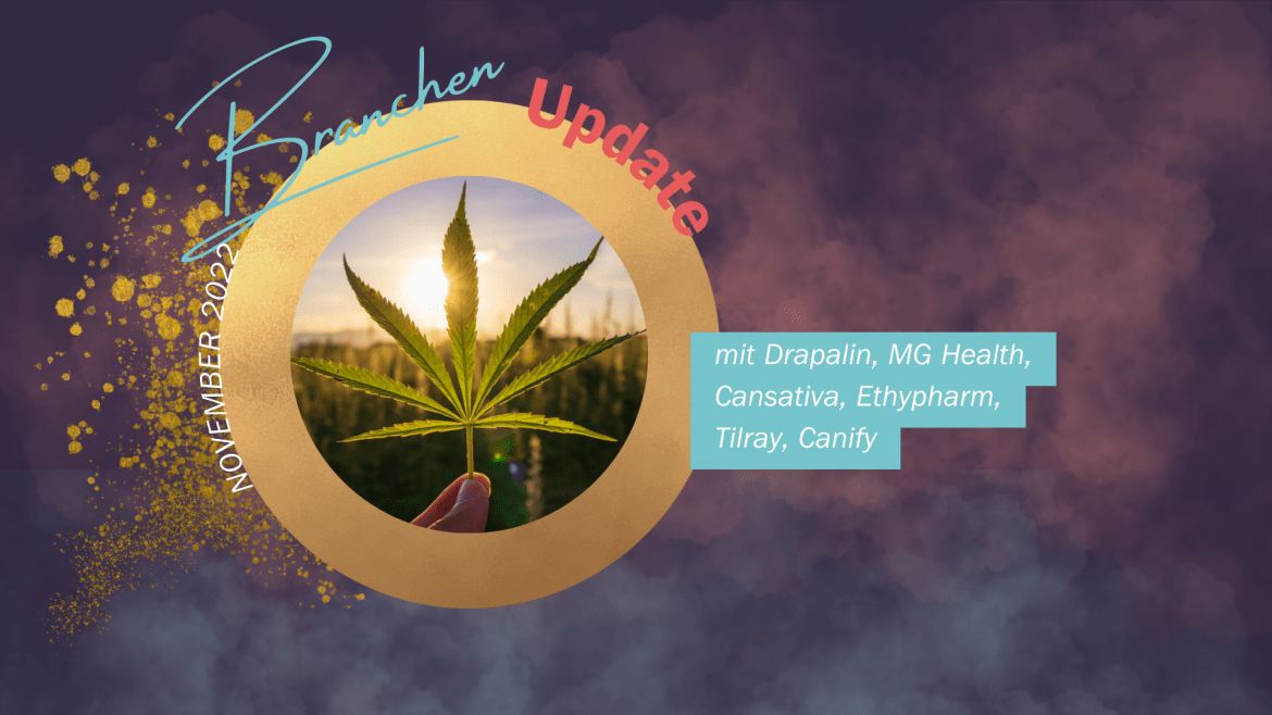 Branchenupdate_11_2022_Drapalin_MGHealth_Cansativa_Ethypharm_Tilray_Canify