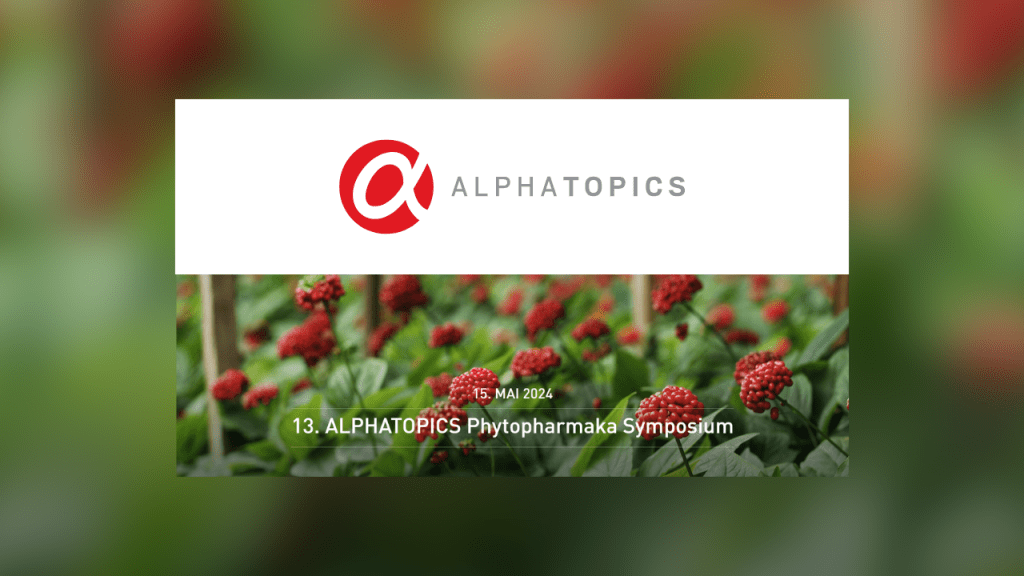 13. ALPHATOPICS Phytopharmaka Symposium